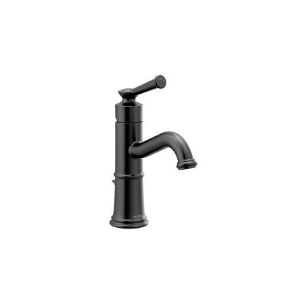 Moen Belfield One-Handle Bathroom Faucet in Matte Black 6402BL